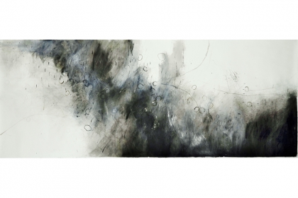 Soundscape (2013) | 150 x 376 cm | pencil - graphite - charcoal - ink - acrylic on 224 g/m2 Canson paper