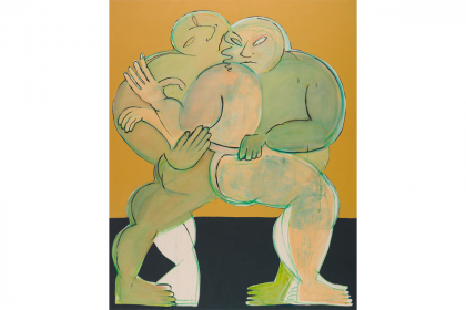 The Sumos (2020) | 200 x 160 cm | acrylic on canvas